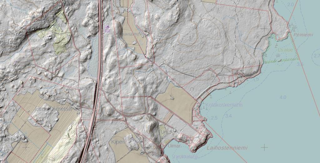 Harolanlahden Natura-alueen luontoarvot sijaitsevat lähimpänä suunnittelualuetta.