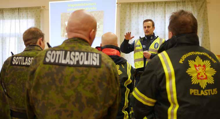 VALMIUSPÄÄLLIKÖN TERVEISET Valmiuspäällikön terveiset Poliisin puheenvuoro Saukonkylä -valmiusharjoituksessa syksyllä 2015.
