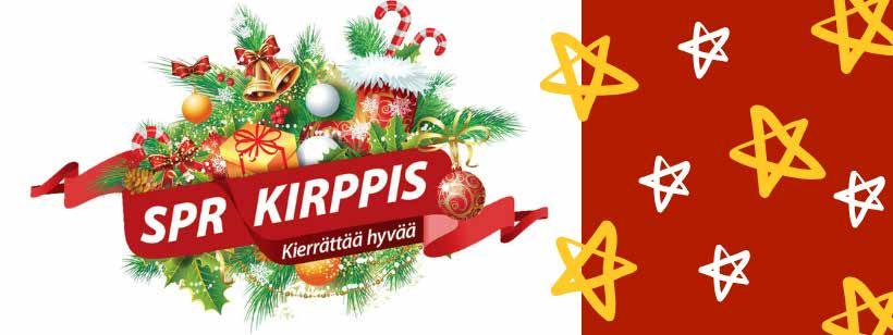SPR-KIRPPIKSET SPR-Kirppisten talventunnelmia ja joulunodotusta Loppuvuosi SPR-Kirppiksillä, kuten kaupanalalla yleisesti, on kiireistä aikaa.