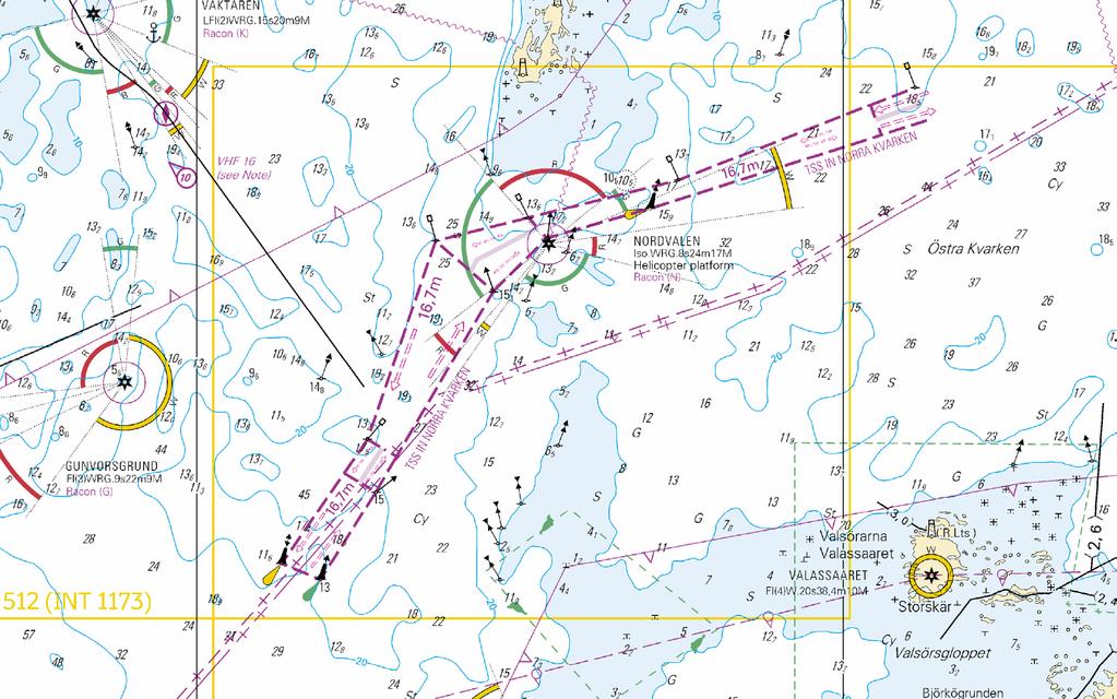 Merenkurkku/Kvarken/The Quark 147 /018 (018-05-18) Ruotsi. Merenkurkku. TSS in Norra Kvarken. Reittijakojärjestelmä ja kaksisuuntaiset reitit avattu liikenteelle. Sverige. Kvarken. TSS in Norra Kvarken. TSS och dubbelriktade rutter har öppnats för trafik.