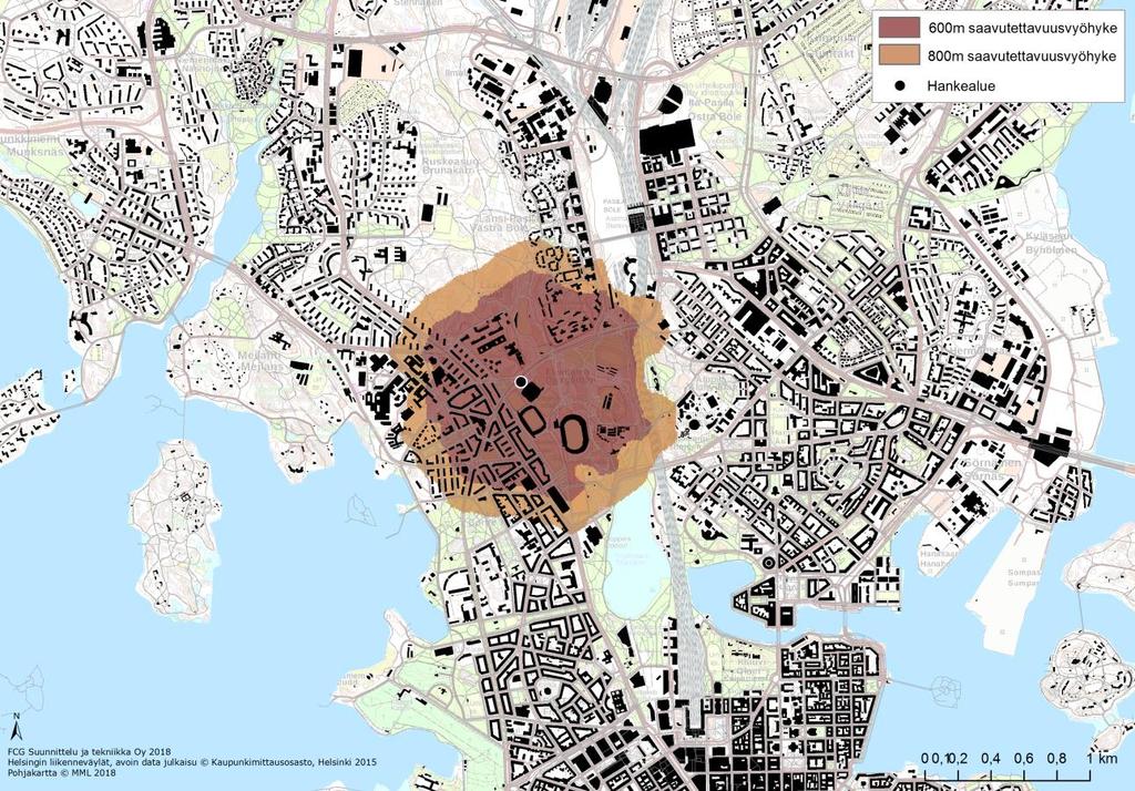 FCG SUUNNITTELU JA TEKNIIKKA OY Loppuraportti 23 