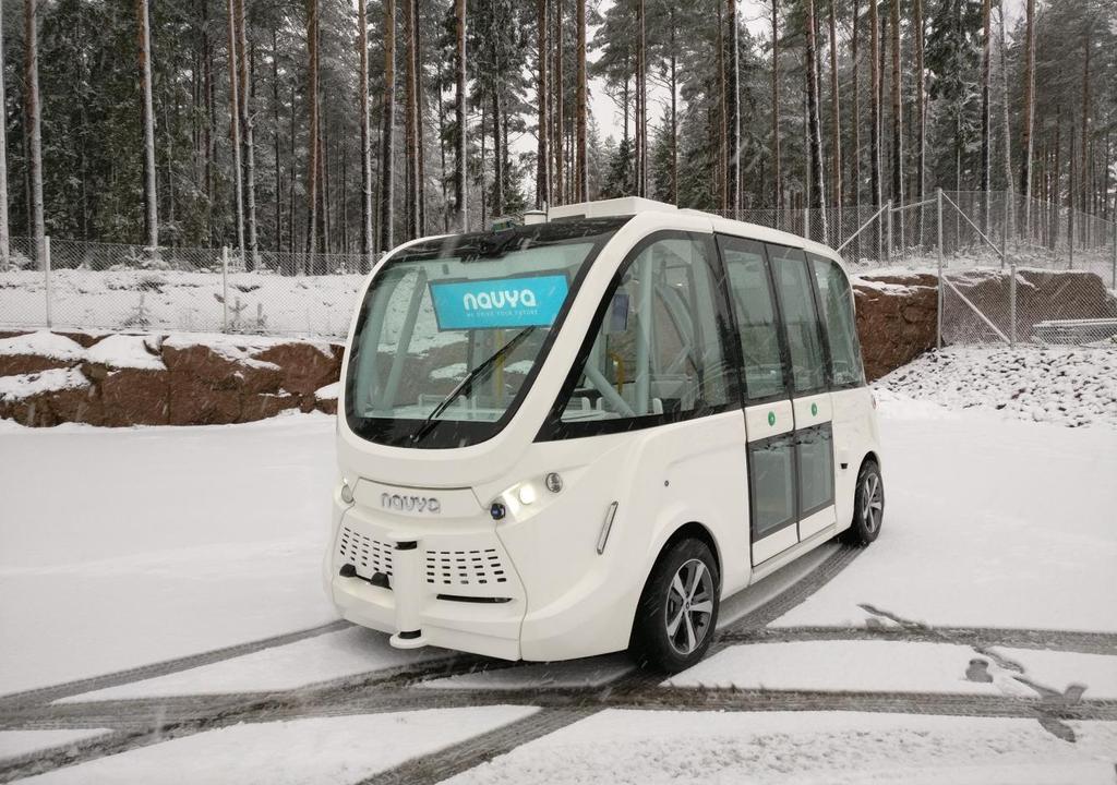 Navya Autonom Shuttle 1. 5. 1. 3D LiDAR (x 2) 2. 2D LiDAR (x 6) 3. Odometry 4.