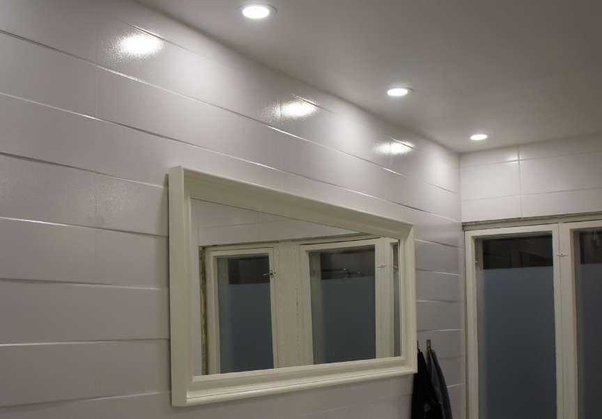 Led Panelivalot Upotettava 12VDC 12 VDC LED-valaisin tehokkaaseen valaistukseen Palaa