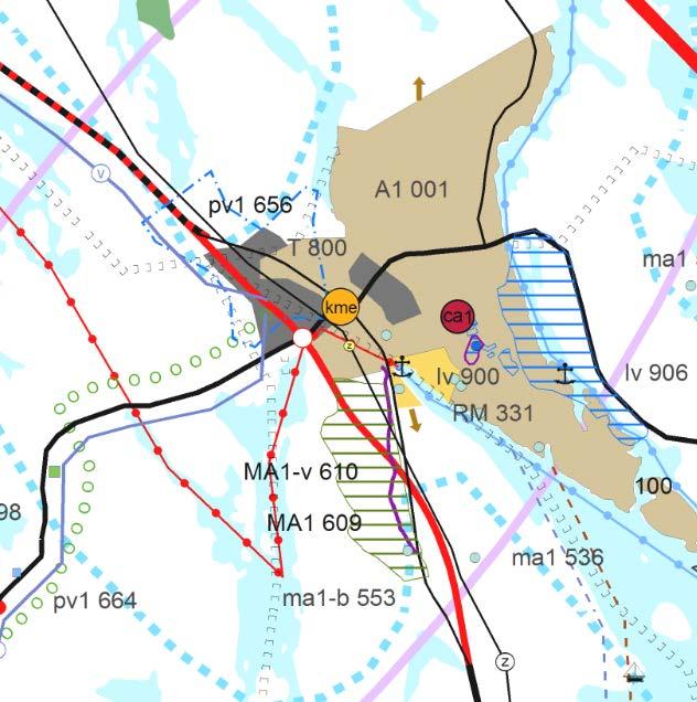 Vt5 Leppävirran kohta Voimassa oleva maakuntakaava: Ehdotus: Vt5:n uuden tien