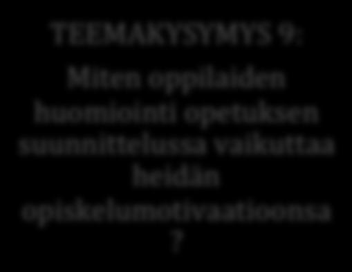 vieraiden kielten opiskelua kohtaan? - ( Osalta voi kysyä opetustavoista esim.