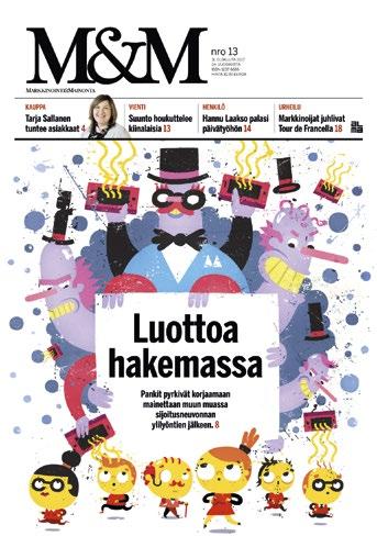 M&M koostuu intohimoisesta yhteisöstä, jolle tarjotaan kovatasoista asiaa lehdessä ja verkossa. M&M tavoittaa kanaviensa kautta 31 000 markkinoinnin, mainonnan, median ja myynnin ammattilaista.