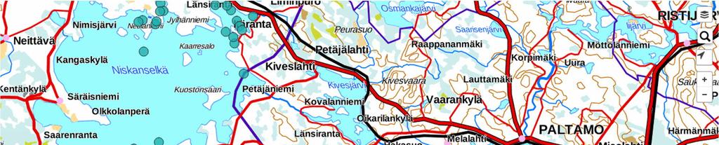 Oulujärven kalastusalue toteutti v. 2017 kyselyn kuhan kutupaikoista (Jaakko Muurimäki, kirjall. tied.).