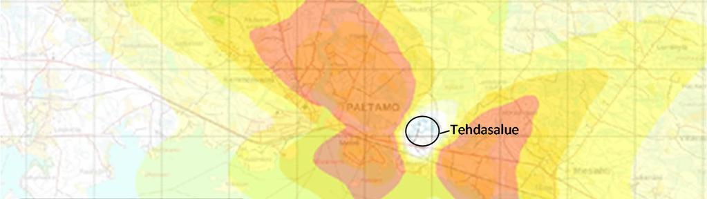 kokonaisuudessaan olevan hengitettävien hiukkasten kokoluokkaa eli halkaisijaltaan alle 10 µm hiukkasia (PM 10 ).