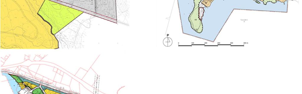 maa- ja metsätalousaluetta (M) sekä suojaviheralueita (EV) (Kuva 5-4).