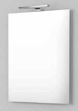 lasihyllyt, magneettipidike, pistorasia, integroitu LED-valaisin, soft close, koko S 14,6, K 72, L 80 cm Peili A60 LED-valaisin, koko K 72, L 60 cm