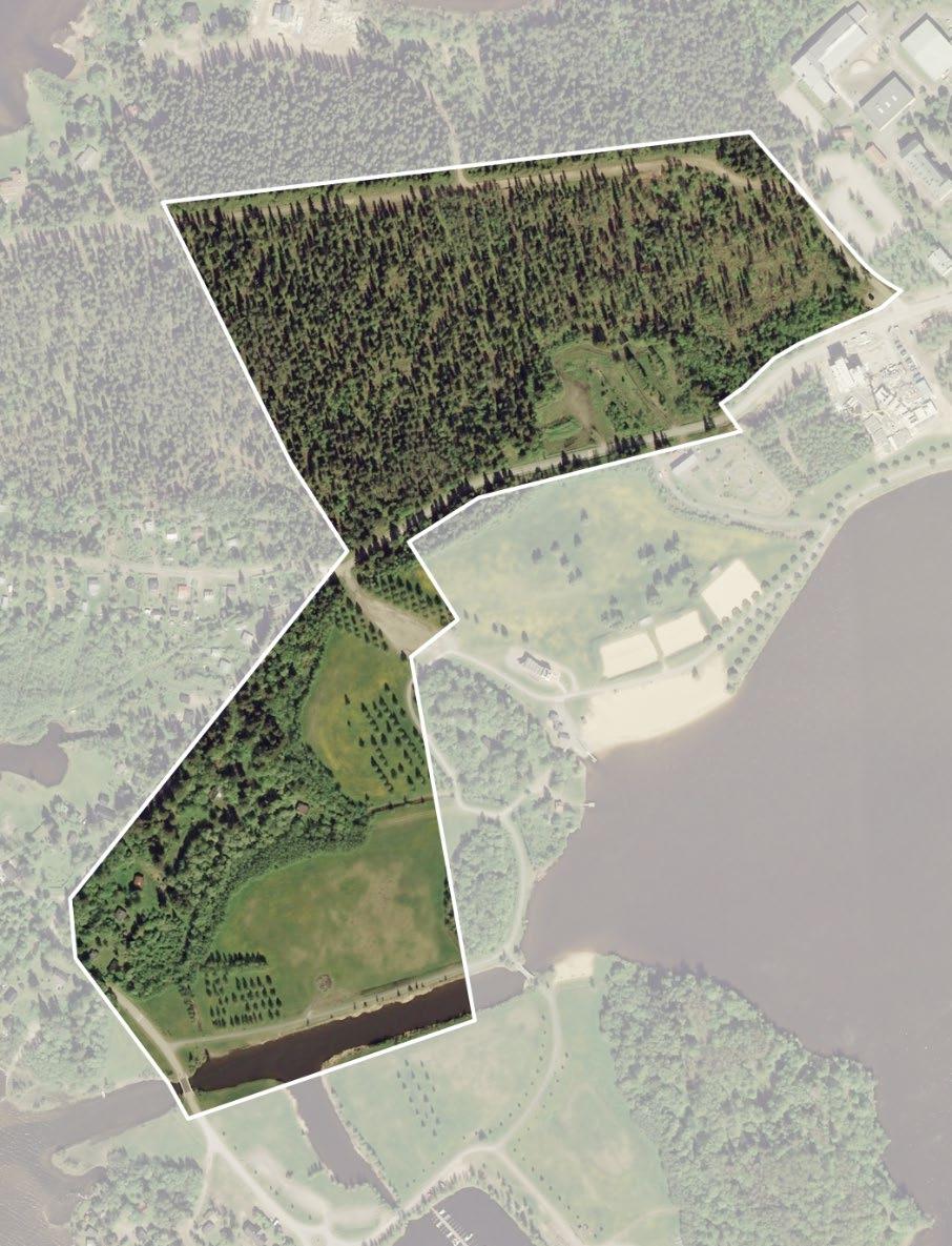 Asemakaavoitus Akm 215: Kaupunginlahdenrannan asemakaava Suunnittelualue sijoittuu Raahen kaupungin 30.