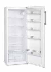 jääkaappi, valkoinen Netto-/bruttotilavuus 204/210 litraa Energialuokka A+ Energiankulutus 124 kwh/v Oven kätisyys vaihdettavissa Vihanneslaatikko Siirrettävät,