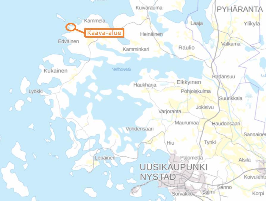 Nosto Consulting Oy 3 (11) Suunnittelualueen pinta-ala on yhteensä noin 8,5 hehtaaria. Kaava-alueella on todellista rantaviivaa yhteensä noin 1560 metriä ja muunnettua rantaviivaa noin 1250 metriä.