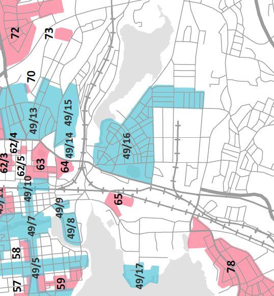 12.2000 vahvistetun yleiskaavan mukaan alue on pientalovaltaista asuntoaluetta (AP). Tampereen kantakaupungin yleiskaavassa 2040 (hyväksytty 15.