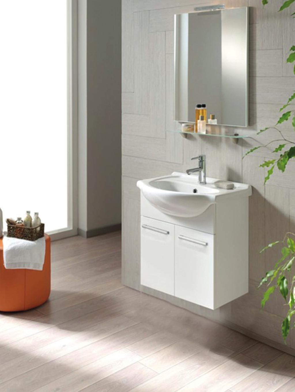 Wc-allaskaappi Betoni 90 cm Hinta sisältää