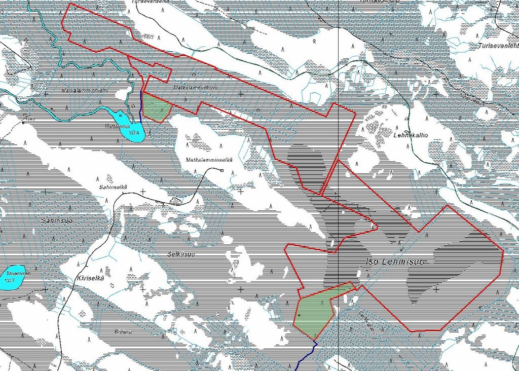 Iso-Lehmisuon ja Matkalamminkurun turvetuotantoalueen YVA-ohjelma 9(39) 3.