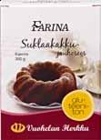 Suklaakakkujauhoseos G L M S K H Annospussilla leivot kakkujen lisäksi herkulliset muffinit.