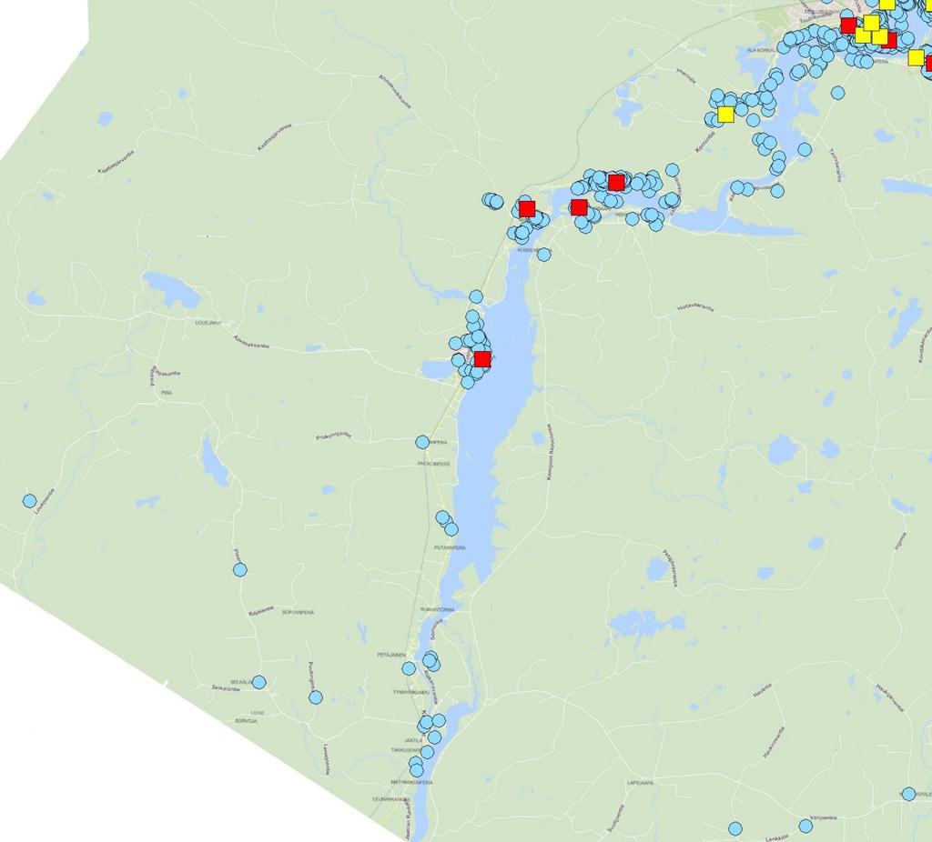 Yksityiset Kaupungin Päiväkotien ja lasten sijainnit syksy 2017 Nykytilanne Yhteenveto päiväkodeista syksyllä 2017.