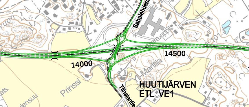 Jatkosuunnitteluun valittiin vaihtoehto 2. Vaihtoehdon 2 ratkaisut aiheuttavat pienemmät haittavaikutukset Kirkkojärven ranta-alueen viitasammakkoesiintymille ja Naturaalueelle. 2.3.