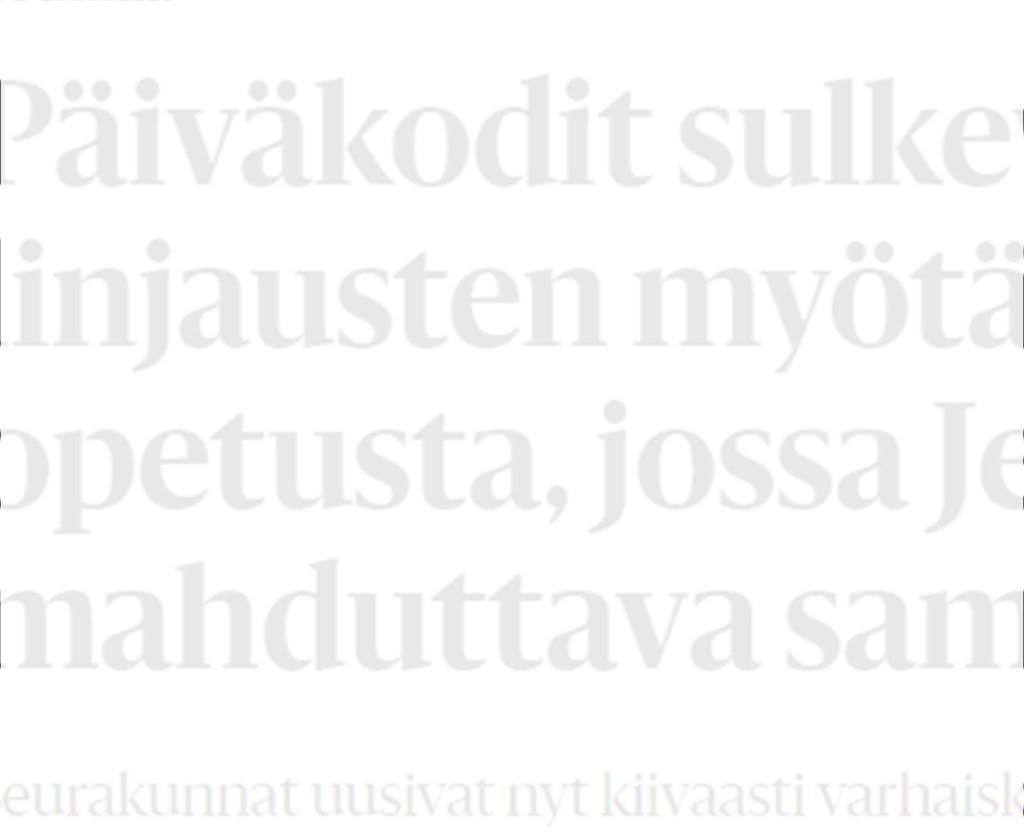 päiväkodeissa Ruokarukous vaihtui loruun tänä syksynä päiväkodeista katosi