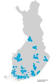 Kuntaliiton ilmastoverkosto: Mukana 57 kuntaa ja 2 kuntayhtymää, väestöpeitto n.