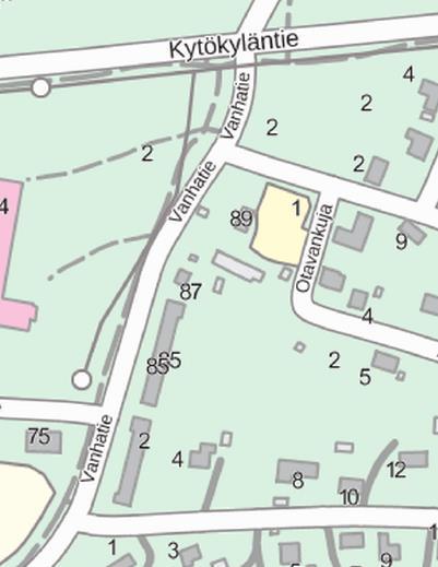 1 Kaava-alueen sijainti Kaavamuutosalueen sijainti Suunnittelualue sijaitsee Haapaveden kaupungin keskustaajamassa