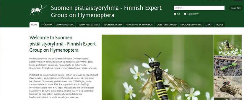 Suomen pistiäistyöryhmä http://pistiaistyoryhma.myspecies.