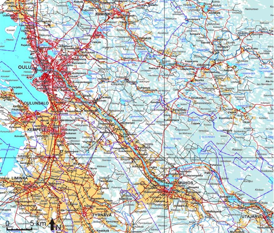 Jako-Muuraissuon turvetuotantoalueen YVA-selostus 7(126) Jako-Muuraissuolta tuotetaan energia- ja ympäristöturvetta.