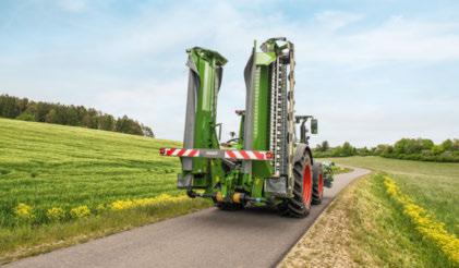 FENDT SLICER: NIITTOKONEYHDISTELMÄ Kelluva niittokokemus ainutlaatuisella TurboLift-järjestelmällä.