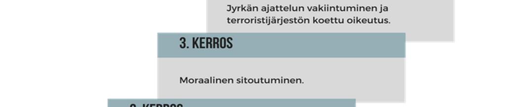 ääriryhmät etsivät ihmisiä, jotka ovat turhautuneet ja joutuneet