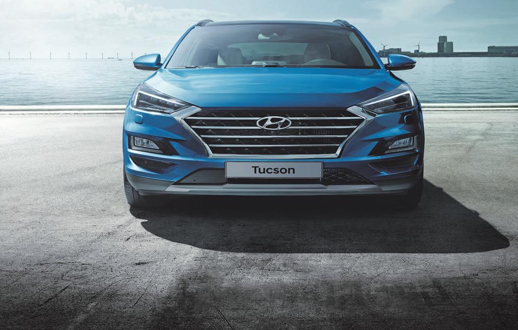 Tucson nyt myös hybridi. 7 vuoden takuu ilman kilometrirajaa.