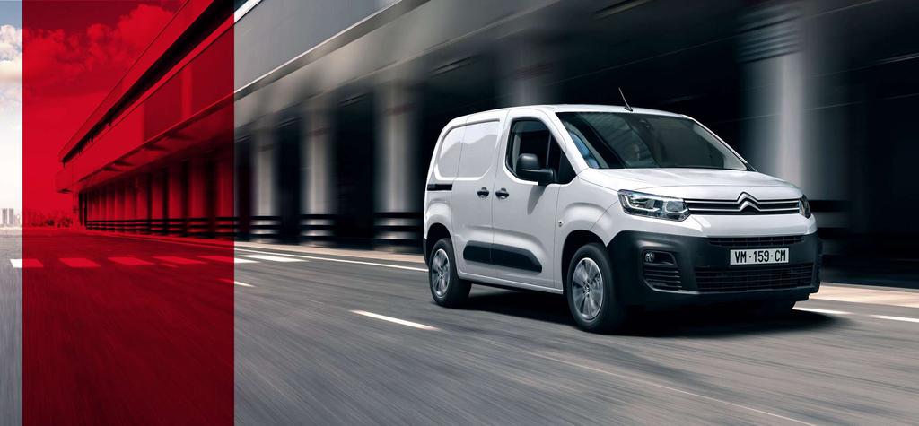 VIIMEISIMMÄN SUKUPOLVEN VOIMANLÄHTEET DYNAAMISEN TIEOTTEEN VARMISTAMISEKSI Uuden Citroën Berlingo Vanin moottorivalikoimaan kuuluu sekä PureTech-bensiinimoottoreita että BlueHDidieselmoottoreita,