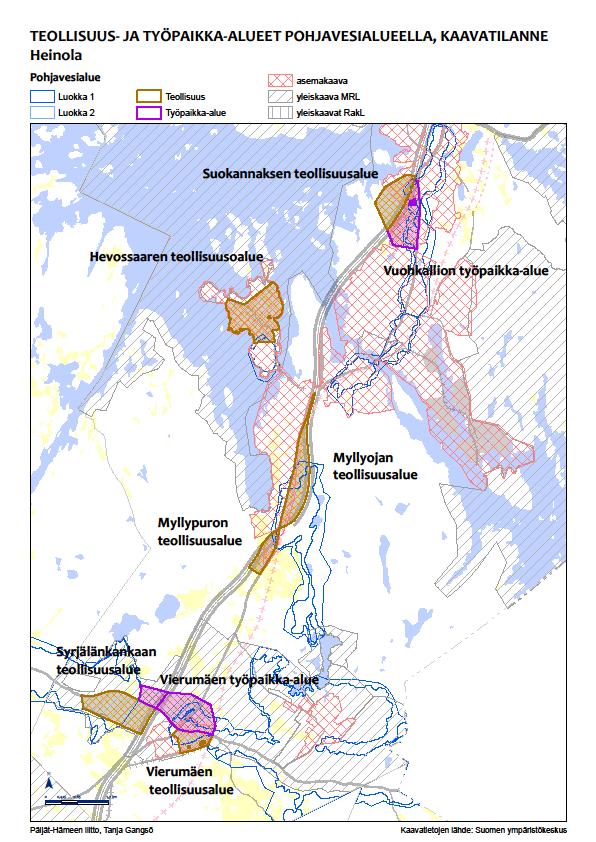 HEINOLA 2011 työpaikat työpaikat CASE-ALUEET Maatalous, metsätalous, kalatalous 202 Rahoitus- ja vakuutustoiminta 63 Kaivostoiminta ja louhinta 2 Kiinteistöalan