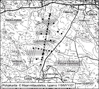 Pomarkussa tutkitut suot ja niiden turvevarat 37. Löytynneva Löytynneva (kl. 1144 08, x = 6946,4, y = 1566,3) sijaitsee noin 15 km Pomarkun keskustasta itäkoilliseen.