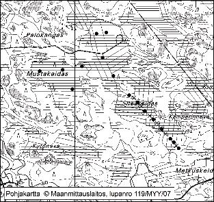 Tapio Toivonen ja Samu Valpola 42. Sileäneva Sileäneva (kl. 1144 08, x =6848,4, y = 1570,3) sijaitsee noin 22 km Pomarkun keskustasta itäkoilliseen.