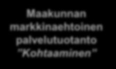 Markkinaehtoisuus Maakunnan markkinaehtoinen