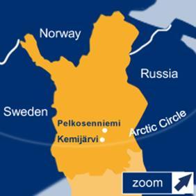 Toimintaympäristö Kemijärvi Itä- Lapin seudun suurin kunta harvaan asuttu, pitkät etäisyydet asukkaita 7 534 (31.12.