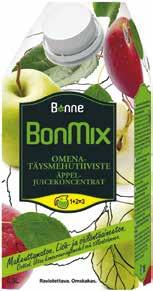 Täysmehupitoisuus 300 % Energiaa 600 kj/142 kcal < 1 g josta tyydyttynyttä Hiilihydraatteja 34, josta sokereita 34, < 1, C-vitamiinia 90 mg* (*110 % päivän saantisuosituksesta) *6420610113411*