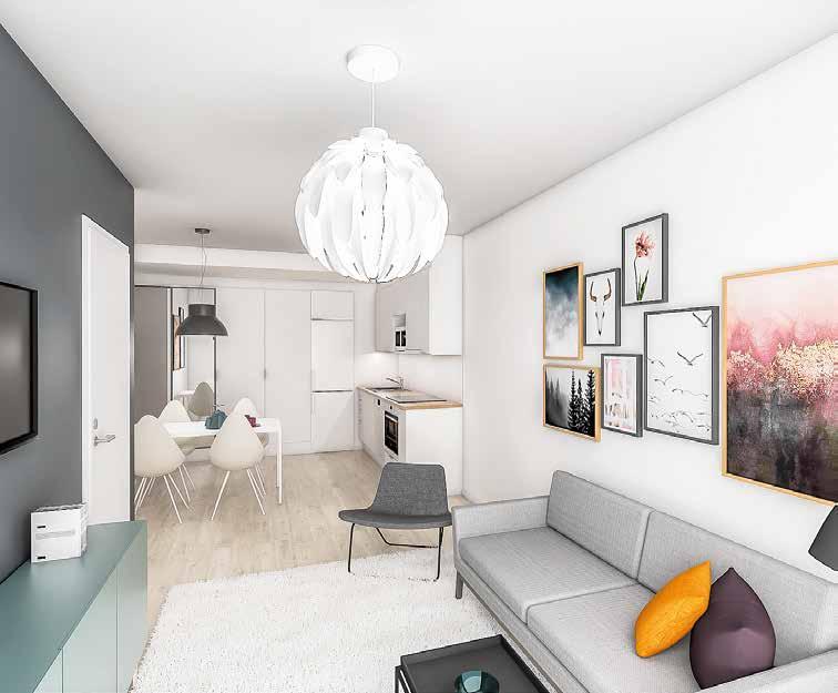 avainnekuva asunnosta B35. 2h+kt+p 40,5 m 2.