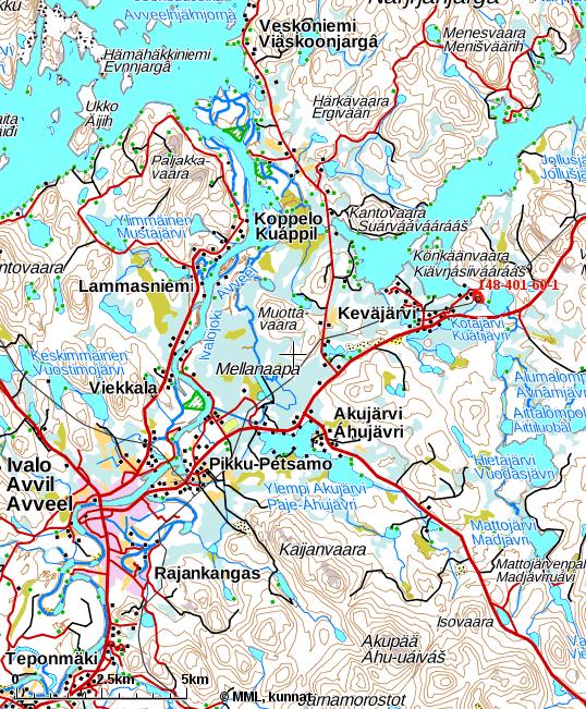 Sijaintikartta Tulosteen keskipisteen koordinaatit (ETRS-TM35FIN): N: 7621100.706, E: 527535.289 Karttatuloste ei ole mittatarkka.