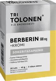 TOLOSEN gluteeniton uutuus!