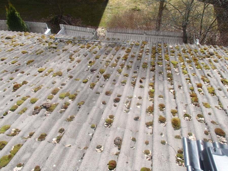 13 VESIKATTO JA VARUSTEET VESIKATE Vesikattona on harjakatto ja katteena tiilikate. Vesikate on alkuperäinen. Katteessa havaittiin sammaloitumista. Suositellaan katon puhdistusta.