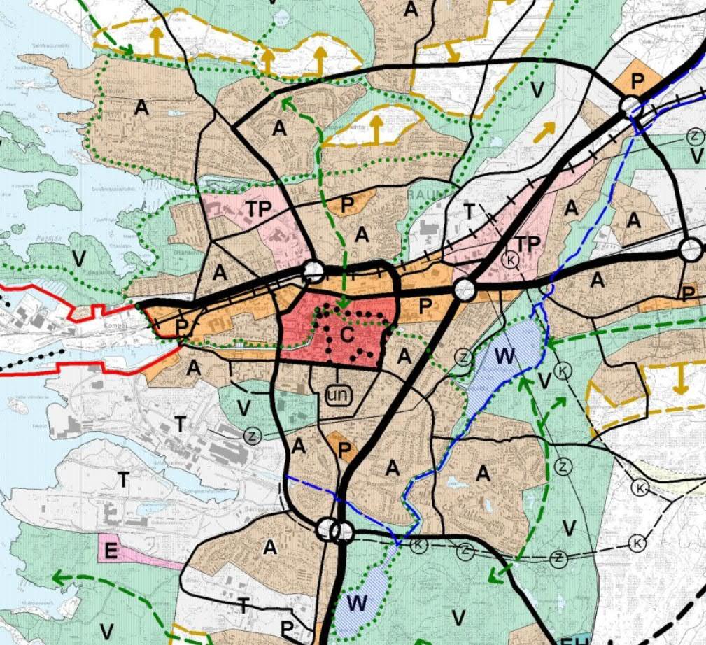 .2 Yleiskaava Rauman oikeusvaikutukseton yleiskaava on hyväksytty 25.8.200.