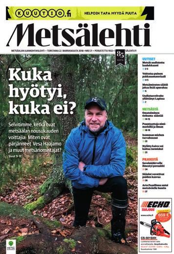 Makasiini on kahdeksan kertaa vuodessa ilmestyvä aikakauslehti, joka jaetaan kaikille Metsälehden tilaajille. Sen voi myös tilata erikseen.