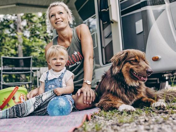 uusia yksityiskohtia. Matkailuautojen parissa olemme oikeassa elementissämme.