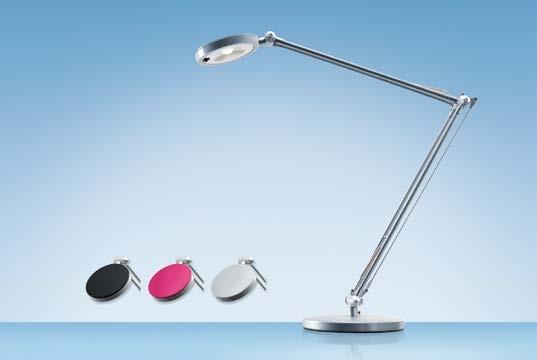 Klemme erhältlich Artikel-Nr.: LED 6 W / 100 240 Volt AC 5000 Kelvin (neutralweiss) 41-5010.640 schwarz mit Fuss 41-5010.641 silber mit Fuss 41-5010.