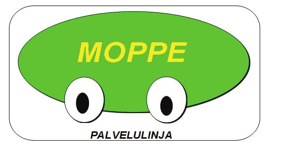 MOPPE PALVELULIIKENNE AIKATAULU 19.2.2019 ALKAEN Maanantai Perjantai MOPPE 1 / puh.