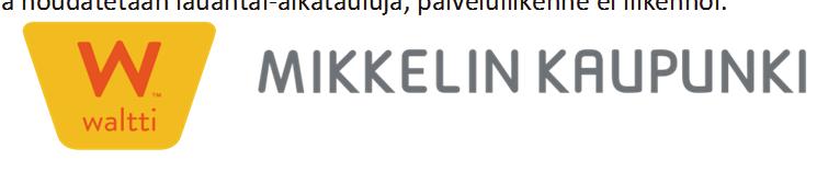 MOPPE PALVELULIIKENNE AIKATAULU 19.02.2019 ALKAEN Maanantai Perjantai MOPPE 2 / Kyytineuvo puh.