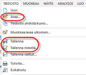 LUKU 4 4Tiedostojen käsittely Useimpien ohjelmistojen ydintoimintoihin kuuluu tiedostojen tallentaminen ja avaaminen.