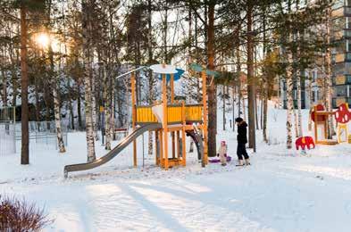 Vanhat säilytettävät rakennukset kunnioittavat alueen historiaa ja antavat Härmälänran nalle omaleimaisen ilmeen.